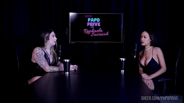 MOMENTOS DA ALICE VASCONCELOS NO PAPO PRIVE COM RAPHAELA SAVANAH - PARTE 1 (WATCH ON: SHEER/RED) 