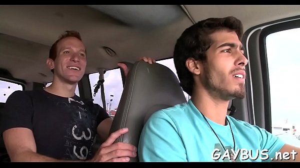 Blindfolded for a homosexual engulfing 