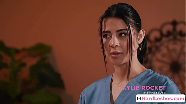 Beautiful customer loves butt massage and wet slippery sex rubbing