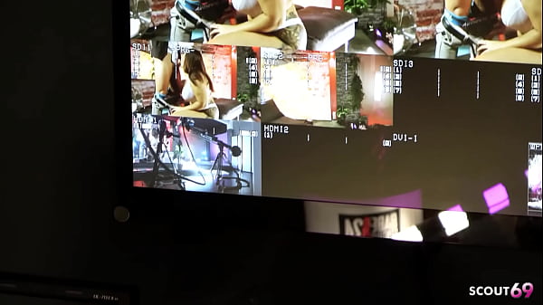 Curvy brown skin german bitch with big butt and tits seduce to fuck at model job and let him cum in her mouth 