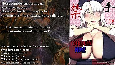 Nonton Voiced Futa Doujin - Mokou X Eirin X Kaguya thumbnail