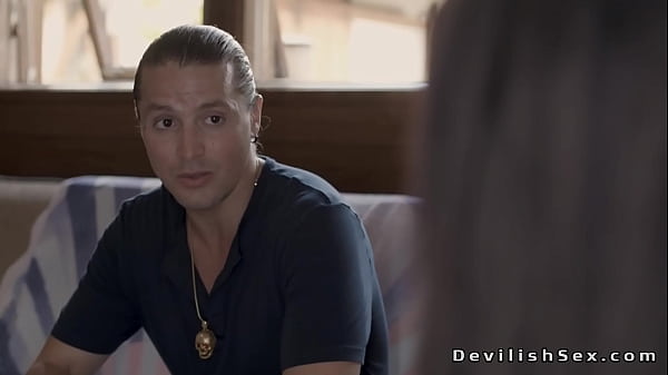 Husband fucks_floppy tits wife