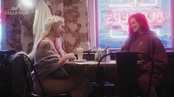 Met a girl in a cafe and licked her pussy clean 