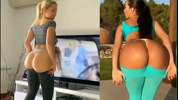 Chicas culonas se bajan los pantalones en publico