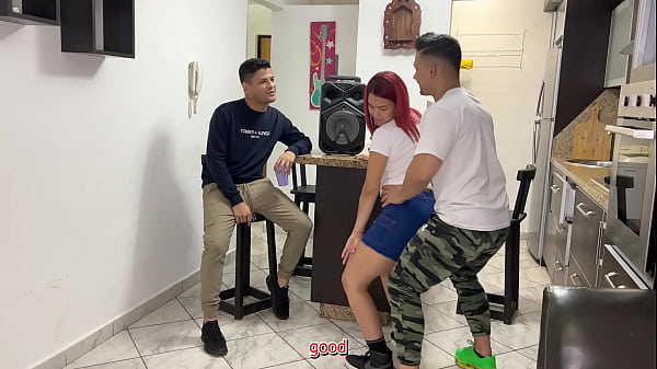Dancing Reggaeton With My Friend's Girlfriend And I Rub My Cock In His Ass In Front Of Him To Excite Her Ntr Story Netorare thumbnail