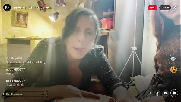 PERVERSE FAMILY LIVE - Lina's Hairy Cunt: Replaythe kinkiest livestream!