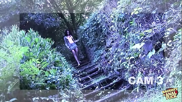 Nonton A Blonde Woman Who Is Undressed Is Being Engaged In Sexual Activity In The Woods By Two Knights thumbnail