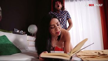 I Tried To Read My Book But He Grabbed My Hips And Started Pounding My Cunt With His Cock So Deep thumbnail