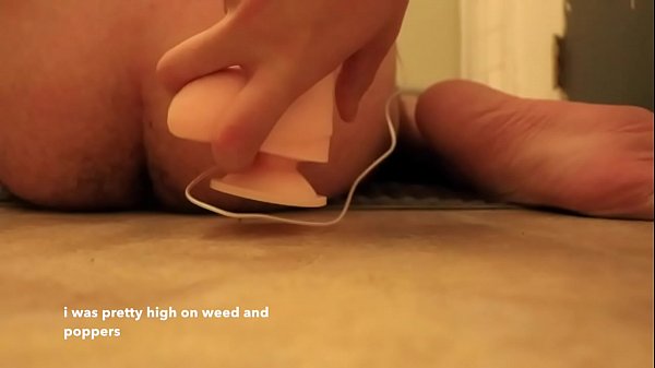 19 years old gay guy with his toy