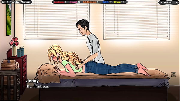 A lecherous masseur seduces shy Jenny_and wants to turn her into a slut