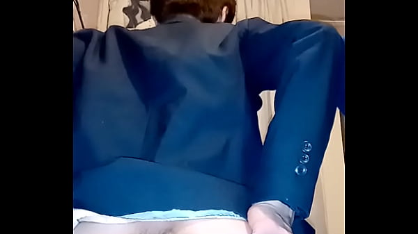 Playing with my nipples &amp_ ass dressing school uniform