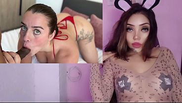 Hermosa amante infiel seduce con sus curvas y mamadas