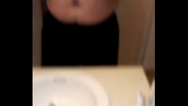 Fat virgin loser ballbusting himself with fist 