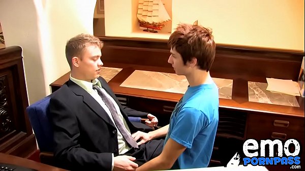 Cute twink rides dick to get hired 