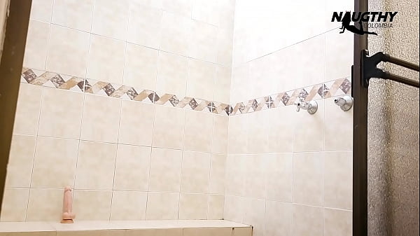 Masturbating in the shower while my lover records me