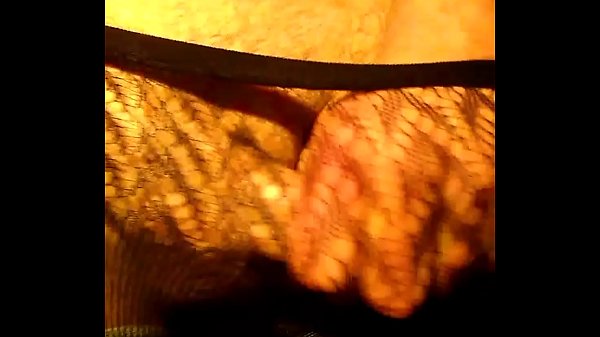 Jizz-Hungry Straight Guy Milks Cock Through Lace In Dark Closet