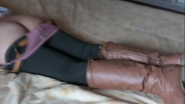 I enjoy my stepmother while she rests and masturbates very excited she moans asking for cock 