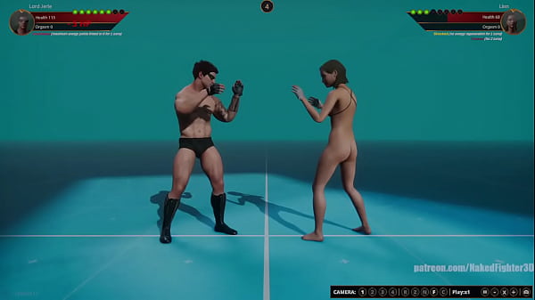 Lord Jerle VS Linn Naked Fighter 3D