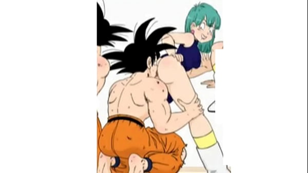 Goku_y Bulma_teniendosexo salvaje mientras sus parejas no los ven