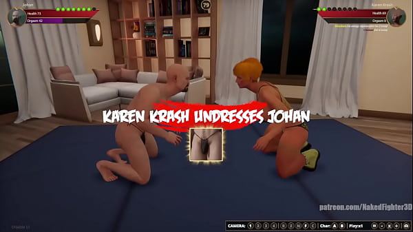 Johan vs karen nf3d kinky mixed combat