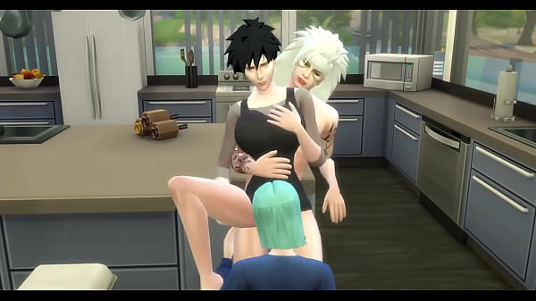 Play MP4 - Naruto Hentai Episodio 64 Madara y radi montando una gran orgia sobre la cocina con todas sus amigas todas terminan llena de leche en su culo