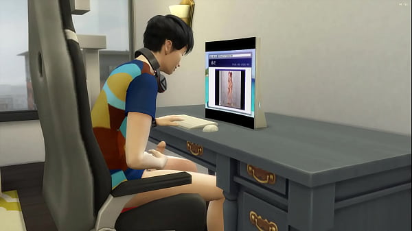 Japanese step mom and her virgin stepson ( with_voice over_)