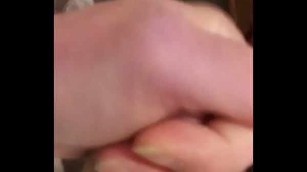 Stroking my cock