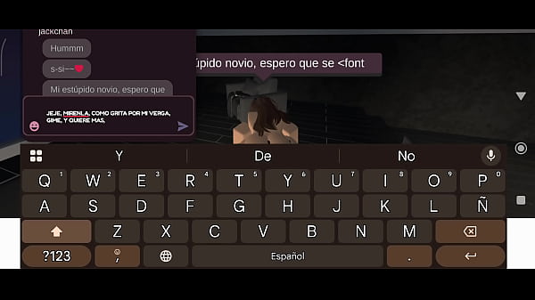 Follando a una zorra insatisfecha &mdash; roblox ntr