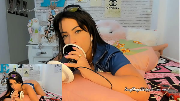 Nico robin cosplay asmr ear licking dildo sucking to relax and cum