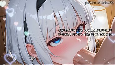 Horny Youmu organizes a wonderful threesome with Reisen