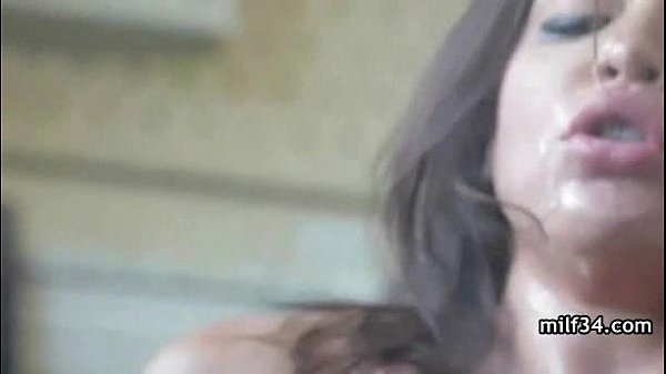 Horny_latina milf finds herself some dick