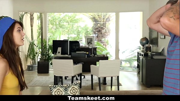 CFNMTeens - Teen (Jojo Kiss) Humiliates BF for Basketball_Tickets