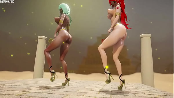 Horny girls dance 