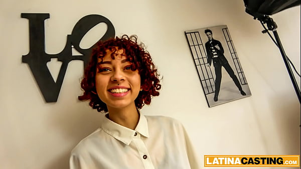 Play MP4 - Curly Redhead Latina Exited For First Anal Casting Cumshot