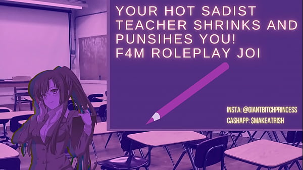 Nonton Your Teacher Decides The Best Way To Punish You Would Be To Shrink You And Watch You Cum! (audio Only!) thumbnail