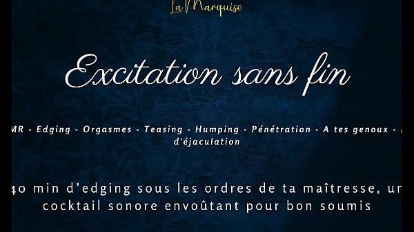 Excitation sans fin french audio edging femdom joi 