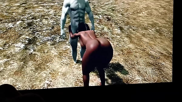 Skyrim perra va_a las afueras dela ciudad para_follar