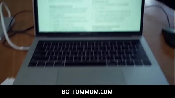 Tattooed stepmom notices that her stepson johnny is having trouble focusing on studying for his exam when she catches him masturbating