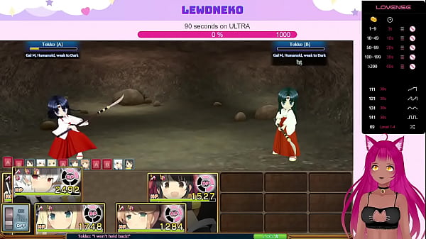 Play MP4 - VTuber LewdNeko Plays Evenicle Part 15