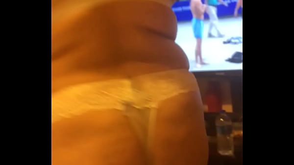 Showing off her new panties 