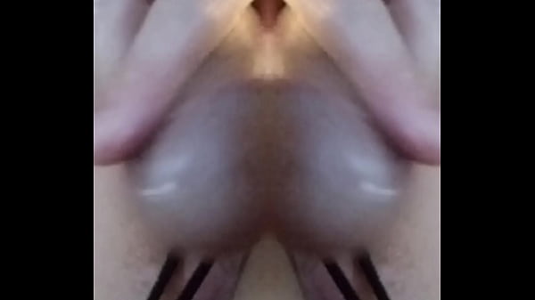 Insert a two inch diameter jar up my ass to ease ramming my Cock in. Then double penetrate my Rectum by adding a Borosilicate beaded Plug suspended by elastic scuncis. Milk precum onto the rod. Use SMART Mirror app to create split screen double images. 
