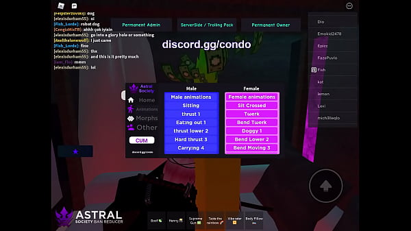 Clapping anEbony Thot in Roblox