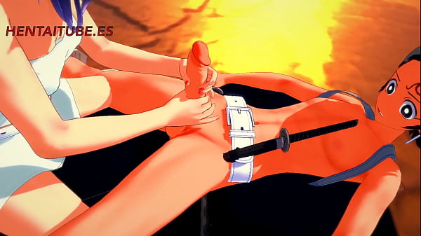 Play MP4 - Kimetsu no Yaiba Hentai - Tanjiro x Kanae Handjob&comma; Blowjob and Fuck - Kanae enjoyed a lot with big Tanjiro's dick - Demon Slayer