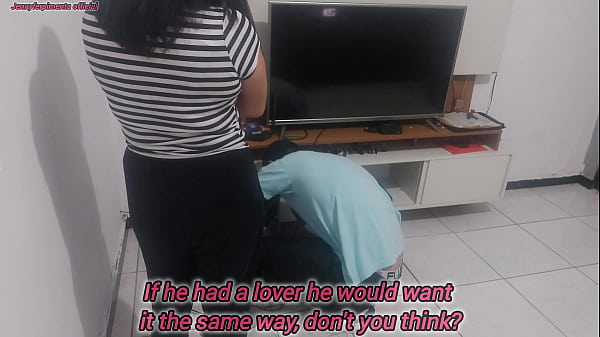 Play MP4 - Dona de casa reclama com o t&eacute;cnico que o marido n&atilde;o percebeu sua lingerie nova&period; Ela coloca e pede a opini&atilde;o do t&eacute;cnico&excl;