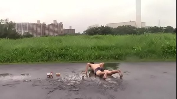 Japanese gay boy SUTEHAGE 「fireworks is so kimotiee～～～！！！」