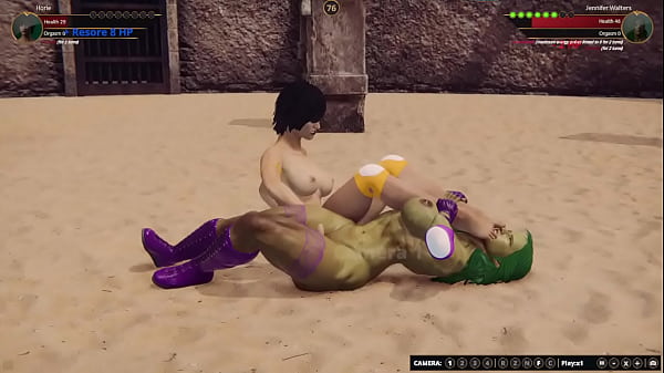 Horie vs jennifer nf3d lesbian combat