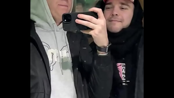 Just a quick kiss in a public restroom or was it more than that we might&rsquo;ve filmed something else in there 