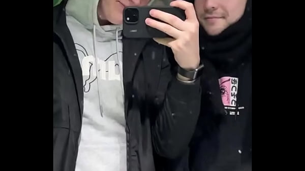 Just a quick kiss in a public restroom or was it more than that we might&rsquo;ve filmed something else in there 