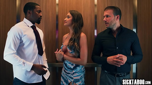 Play MP4 - Hot big tits Latina teen Gizelle Blanco got double teamed in the elevator