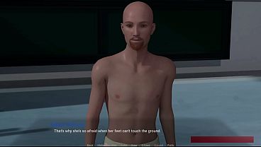 Away From Home 15 Liam Swim Lesson With Jennet And Eva Private Story Moment Visual Novel Gameplay thumbnail